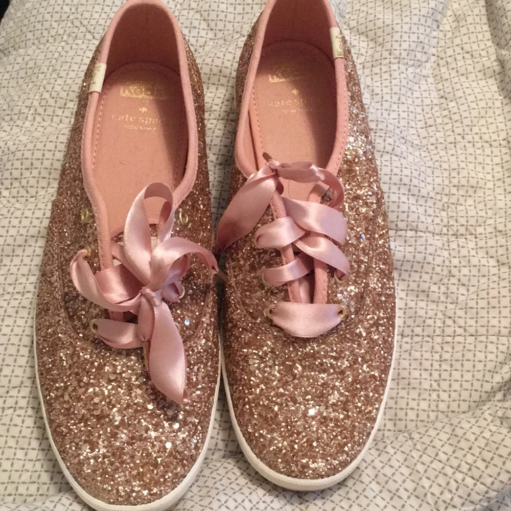 Sequin Pink Kate Spade Keds
